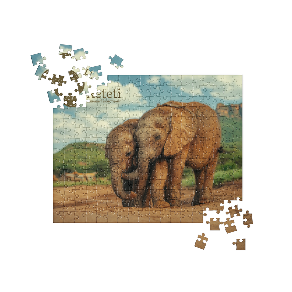 Baby Elephant Jigsaw Puzzle  (USA Only)