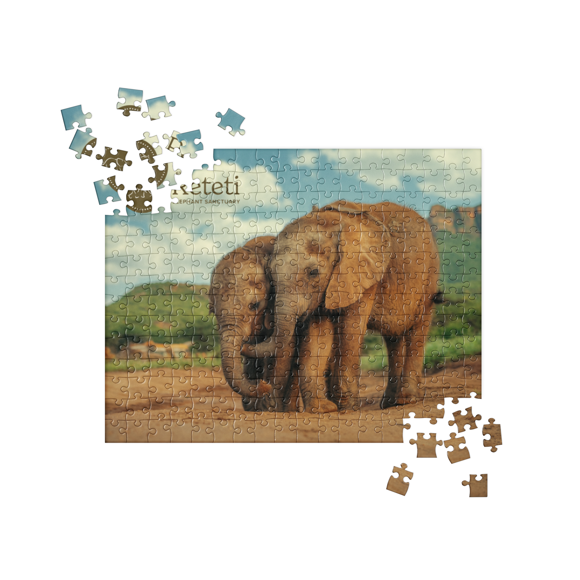 Baby Elephant Jigsaw Puzzle  (USA Only)