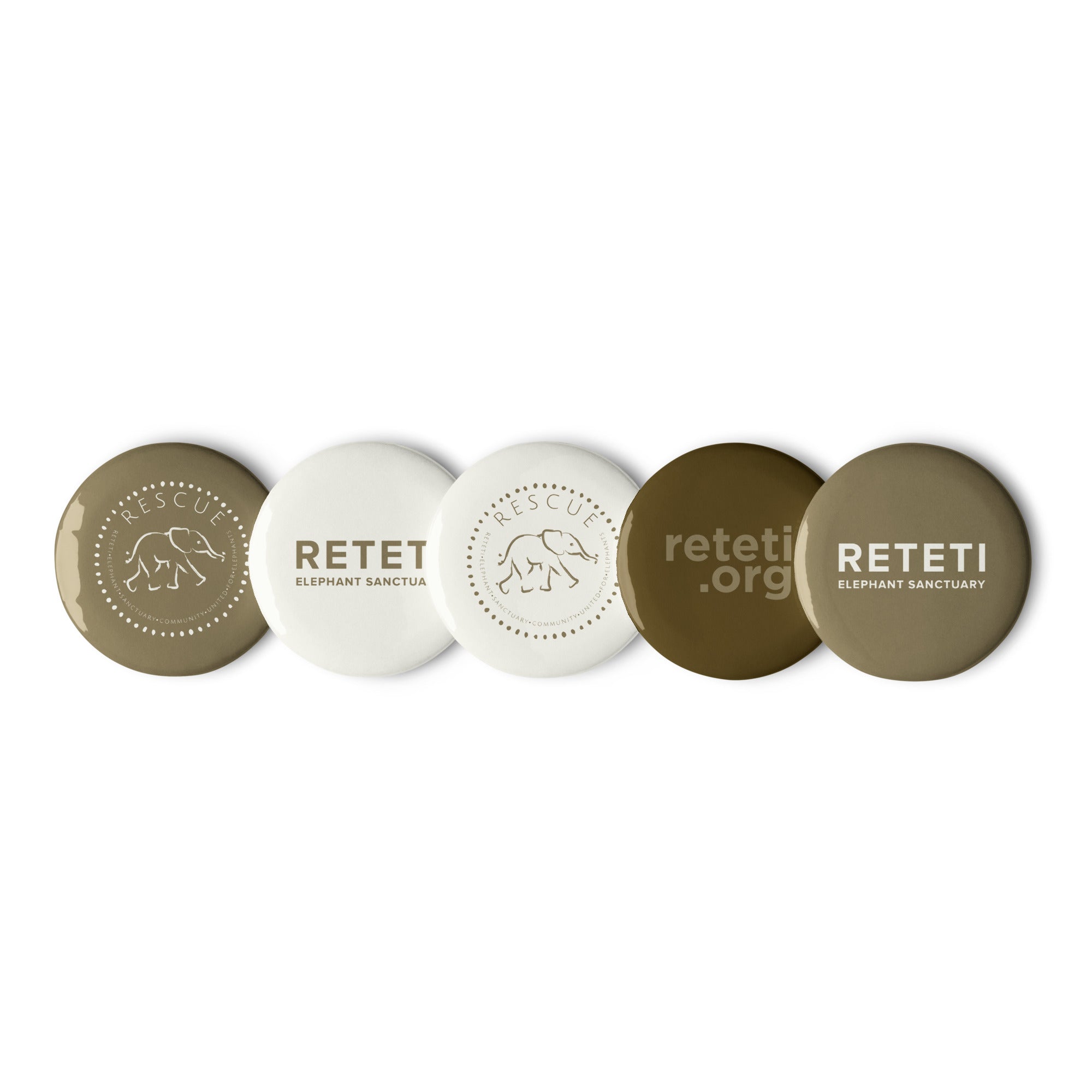 Reteti Pin Buttons Set (5)